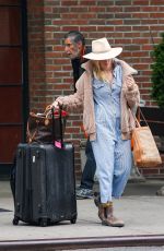 BETH BEHRS Leaves Bowery Hotel in New York 04/21/2019