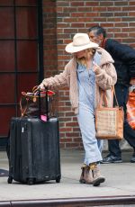 BETH BEHRS Leaves Bowery Hotel in New York 04/21/2019