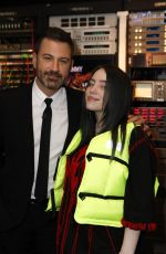 BILLIE EILISH Performs at Jimmy Kimmel Live 03/28/2019