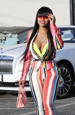 BLAC HYNA Arrives at a Studio in Burbank 04/26/2019