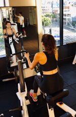BLANCA BLANCO at Equinox Gym in Los Angeles 04/22/2019