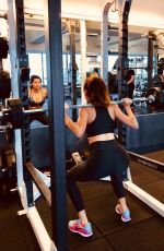BLANCA BLANCO at Equinox Gym in Los Angeles 04/22/2019