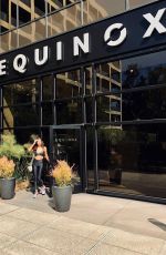 BLANCA BLANCO at Equinox Gym in Los Angeles 04/22/2019