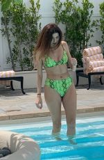 BLANCA BLANCO in Bikini at Four Seasons Hotel Pool in Beverly Hills 04/06/2019