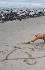 BLANCA BLANCO in Swimsuit at a Beach in Malibu 04/29/2019