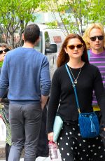 BONNIE WRIGHT Out and About in New York 04/25/2019