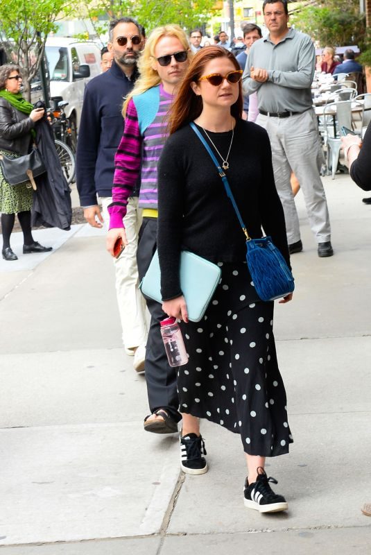 BONNIE WRIGHT Out and About in New York 04/25/2019