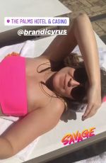 BRANDI CYRUS in Bikini - Instagram Pictures and Video 03/31/2019