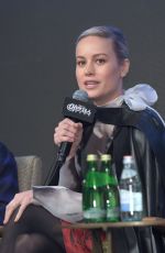 BRIE LARSON at Avengers: Endgame Press Conference in Seoul 04/15/2019