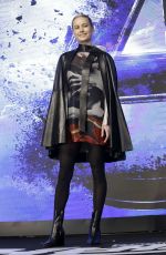 BRIE LARSON at Avengers: Endgame Press Conference in Seoul 04/15/2019