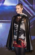 BRIE LARSON at Avengers: Endgame Press Conference in Seoul 04/15/2019