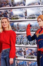 BRIE LARSON at Avengers Universe Unites Charity Event in Anaheim 04/05/2019