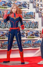 BRIE LARSON at Avengers Universe Unites Charity Event in Anaheim 04/05/2019