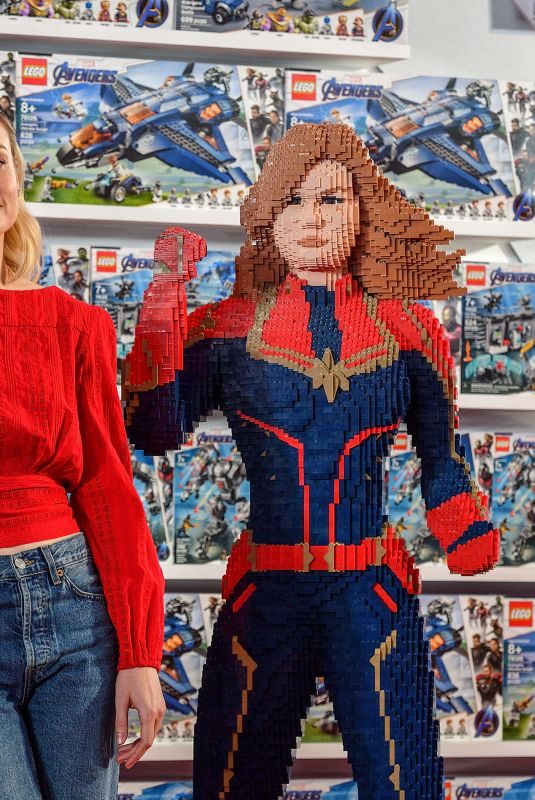 BRIE LARSON at Avengers Universe Unites Charity Event in Anaheim 04/05/2019