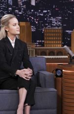 BRIE LARSON at Tonight Show Strarring Jimmy Fallon 04/24/2019