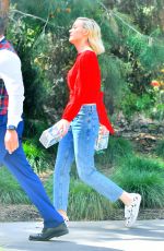 BRIE LARSON Leaves Disneyland 04/05/2019