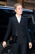 BRIE LARSON Out and About in New York 04/24/2019