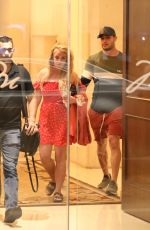 BRITNEY SPEARS Leaves Montage Hotel in Beverly Hills 04/21/2019