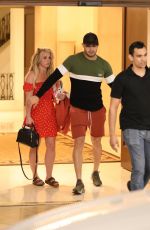 BRITNEY SPEARS Leaves Montage Hotel in Beverly Hills 04/21/2019