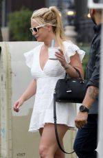 BRITNEY SPEARS Out in Santa Monica 04/24/2019