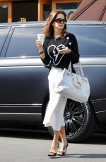 BROOKE BURKE Out for Coffee in West Hollywood 04/04/2019