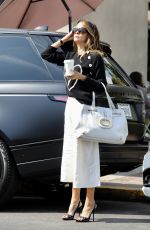 BROOKE BURKE Out for Coffee in West Hollywood 04/04/2019