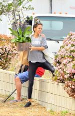 BROOKE BURKE Out Shopping in Malibu 04/08/2019