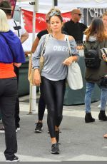 BROOKE BURKE Out Shopping in Malibu 04/08/2019