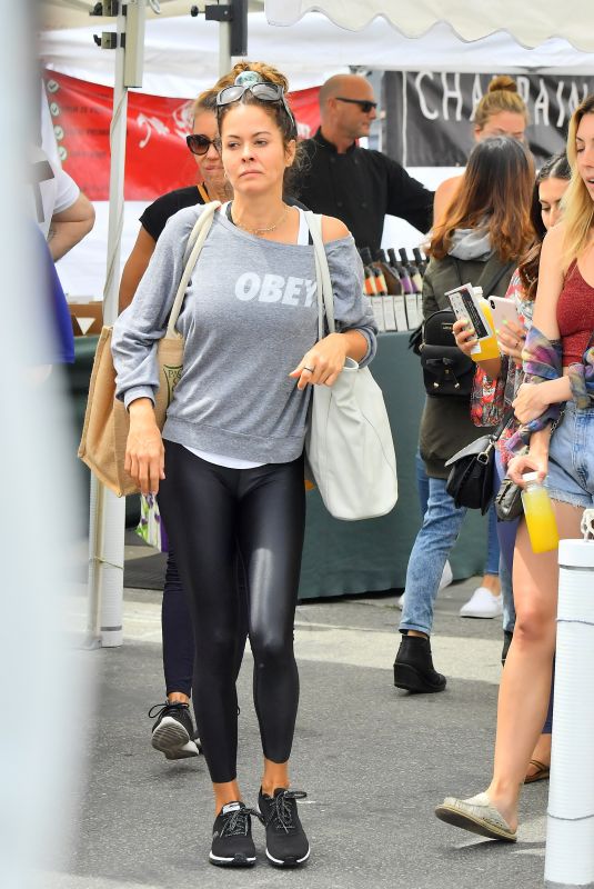 BROOKE BURKE Out Shopping in Malibu 04/08/2019