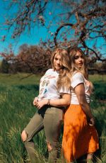 BROOKE SRENSON and ALEXA SUTHERLAND on the Set of a Photoshoot, March 2019