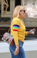 BUSY PHILIPPS Leaves Hair Salon in Los Angeles 04/05/2019