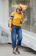 BUSY PHILIPPS Leaves Hair Salon in Los Angeles 04/05/2019