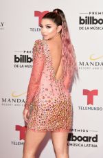 CAMILA BRAVO at 2019 Billboard Latin Music Awards Press Room in Las Vegas 04/25/2019