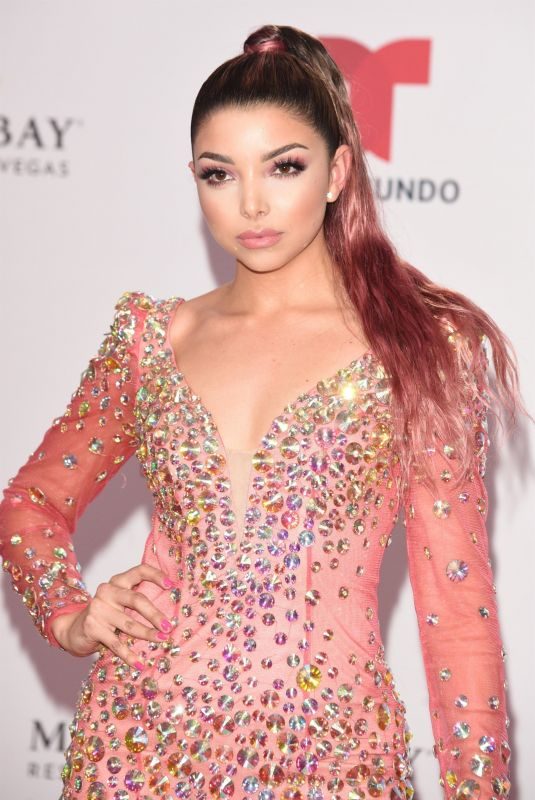 CAMILA BRAVO at 2019 Billboard Latin Music Awards Press Room in Las Vegas 04/25/2019