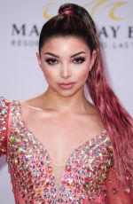 CAMILA BRAVO at 2019 Billboard Latin Music Awards Press Room in Las Vegas 04/25/2019