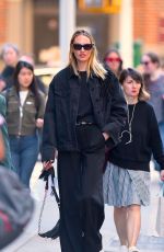 CANDICE SWANEPOEL Out and About in New York 04/24/2019