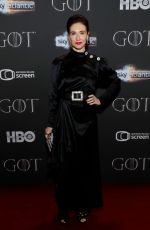 CARICE VAN HOUTEN at Game of Thrones, Season 8 Premiere in Belfast 04/12/2019