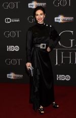 CARICE VAN HOUTEN at Game of Thrones, Season 8 Premiere in Belfast 04/12/2019