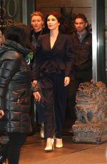 CARICE VAN HOUTEN Out and About in New York 04/02/2019