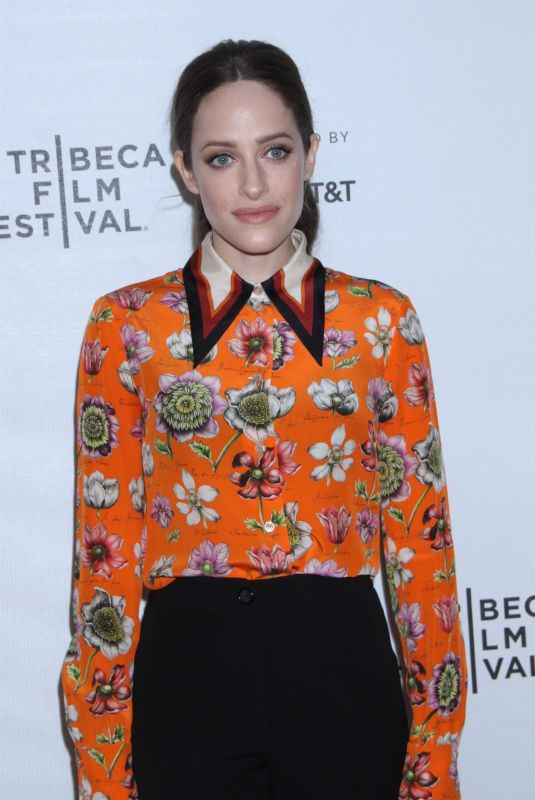 CARLY CHAIKIN at A Farewell to Mr. Robot Screening at 2019 Tribeca Film Festival 04/28/2019