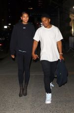 CHANEL IMAN and Sterling Shepard at L