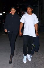 CHANEL IMAN and Sterling Shepard at L