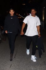 CHANEL IMAN and Sterling Shepard at L