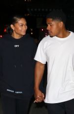 CHANEL IMAN and Sterling Shepard at L