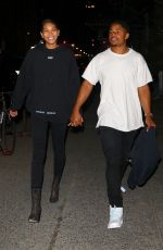 CHANEL IMAN and Sterling Shepard at L