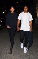 CHANEL IMAN and Sterling Shepard at L
