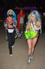 CHANEL WEST COAST at Neon Carnival at Coachella in Palm Springs 04/14/2018