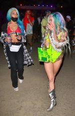 CHANEL WEST COAST at Neon Carnival at Coachella in Palm Springs 04/14/2018