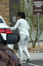 CHANTEL JEFFRIES at Chipotle Mexican Grill in Palm Springs 04/15/2019