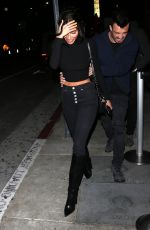 CHANTEL JEFFRIES at Tao Restaurant in Hollywood 04/09/2019